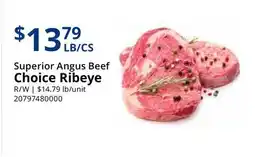 Restaurant Depot Superior Angus Beef Choice Ribeye offer
