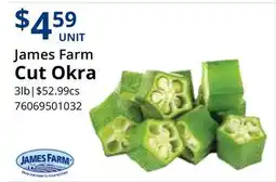 Restaurant Depot James Farm Cut Okra offer
