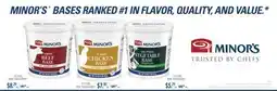 Restaurant Depot MINOR'S BASES RANKED #1 IN FLAVOR, QUALITY, AND VALUE offer