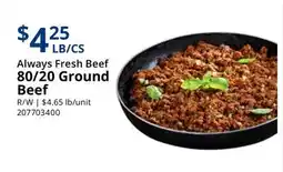 Restaurant Depot Always Fresh Beef 80/20 Ground Beef offer
