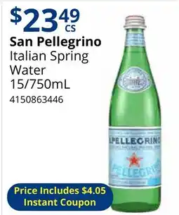 Restaurant Depot San Pellegrino Italian Spring Water offer