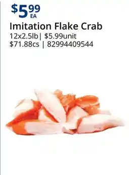 Restaurant Depot Imitation Flake Crab offer