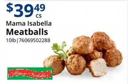 Restaurant Depot Mama Isabella Meatballs offer