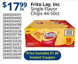 Restaurant Depot Frito Lay, Inc Single Flavor Chips 44-50ct offer