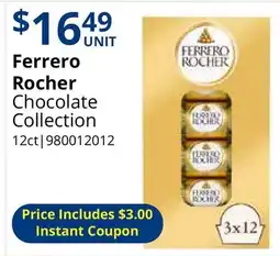Restaurant Depot Ferrero Rocher Chocolate Collection offer