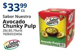 Restaurant Depot Sabor Nuestro Avocado Chunky Pulp offer