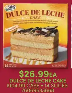 Restaurant Depot DULCE DE LECHE CAKE offer