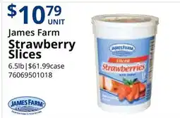 Restaurant Depot James Farm Strawberry Slices offer