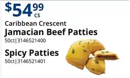 Restaurant Depot Caribbean Crescent Jamaican Beef Patties | Spicy Patties offer