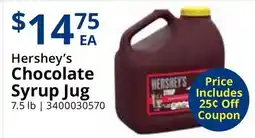 Restaurant Depot Hershey's Chocolate Syrup Jug offer