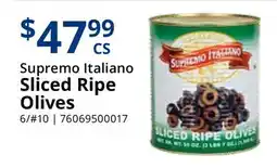 Restaurant Depot Supremo Italiano Sliced Ripe Olives offer