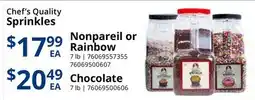 Restaurant Depot Nonpareil or Rainbow | Chocolate offer