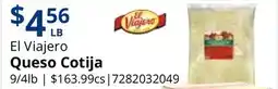 Restaurant Depot El Viajero Queso Cotija offer