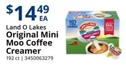 Restaurant Depot Land O Lakes Original Mini Moo Coffee Creamer offer
