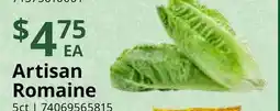 Restaurant Depot Artisan Romaine offer