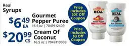 Restaurant Depot Gourmet Pepper Puree, Cream Of Coconut offer