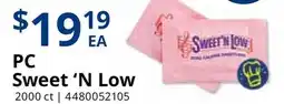 Restaurant Depot PC Sweet 'N Low offer