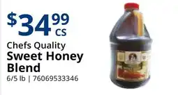 Restaurant Depot Chefs Quality Sweet Honey Blend offer
