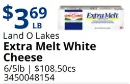 Restaurant Depot Land O Lakes Extra Melt White Cheese offer