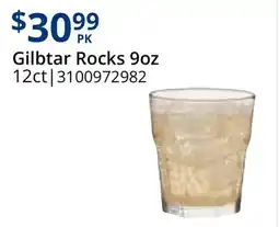 Restaurant Depot Gilbtar Rocks 9oz offer