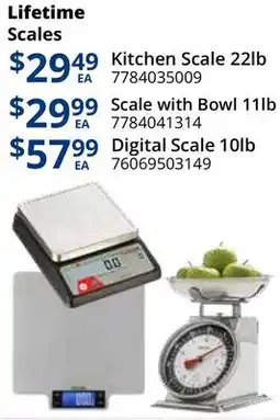 Restaurant Depot Lifetime Scales offer