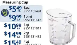 Restaurant Depot Measuring Cup offer