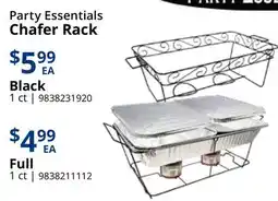Restaurant Depot Party Essentials Chafer Rack offer