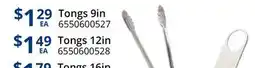 Restaurant Depot Tongs offer