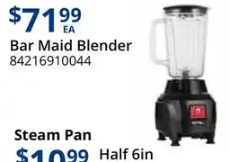 Restaurant Depot Bar Maid Blender offer
