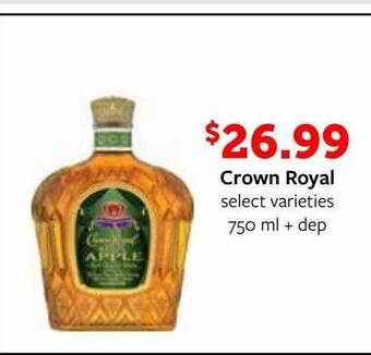 Fareway Crown Royal offer