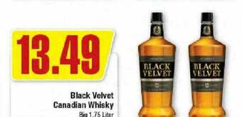 Econofoods Black Velvet Canadian Whisky offer