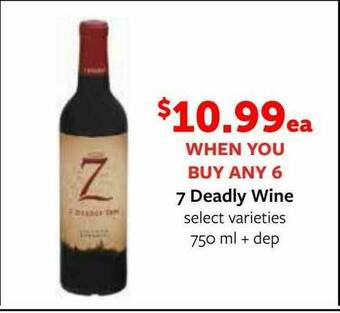 Fareway 7 Deadly Wine offer