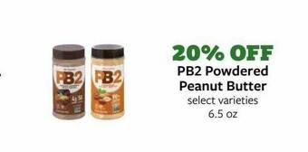 Fareway PB2 Powdered Peanut Butter offer