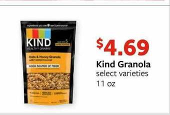 Fareway Kind Granola offer