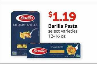 Fareway Barilla Pasta offer