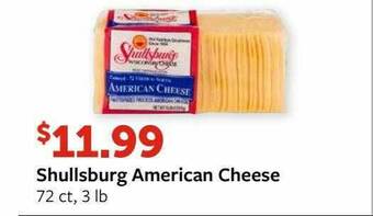 Fareway Shullsburg American Cheese offer