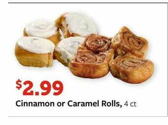 Fareway Cinnamon Or Caramel Rolls, offer