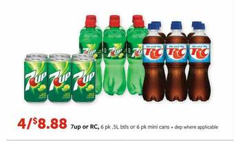 Fareway 7up Or RC, offer