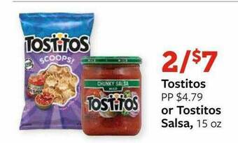 Fareway Tostitos Or Tostitos Salsa, offer