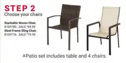 Ace Hardware Stackable Woven Chair offer