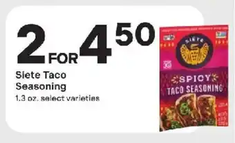 Siete Taco Seasoning