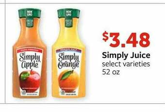 Fareway Simply Juice offer