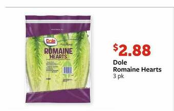 Fareway Dole Romaine Hearts offer