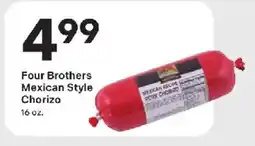 Coborn's Four brothers mexican style chorizo offer