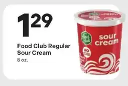 Coborn's Food Club Regular Sour Cream offer