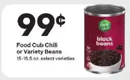 Coborn's Food Cub Chili or Variety Beans offer