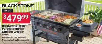 Ace Hardware Blackstone Iron Forged 4-Burner Outdoor Griddle offer