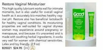 Isabella Restore Vaginal Moisturizer offer