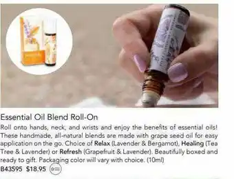 Isabella Essential Oil Blend Roll-On offer