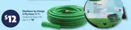 Family Dollar Outdoors by Design 4-Ply Hose offer